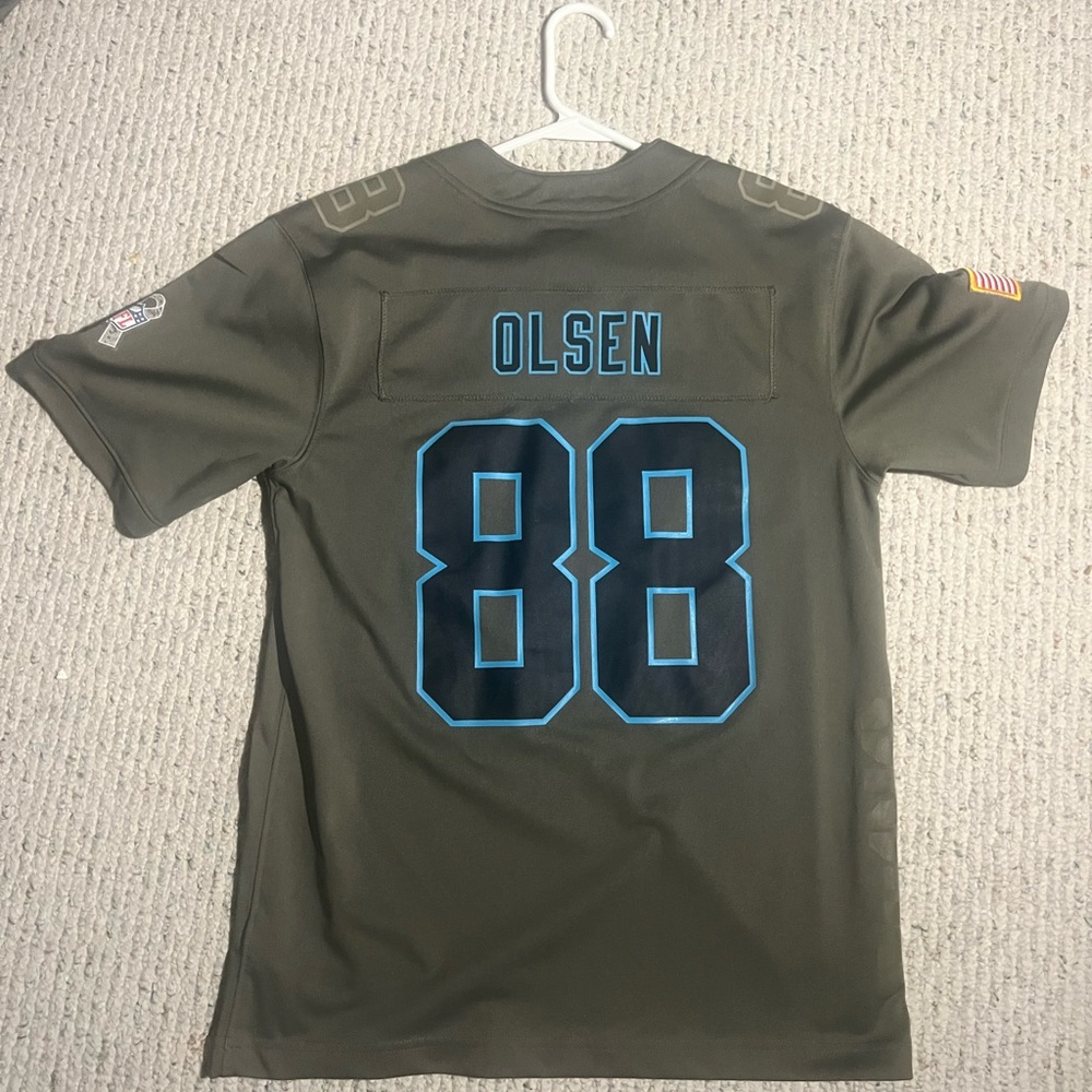 Greg Olsen Carolina Panthers Military Jersey